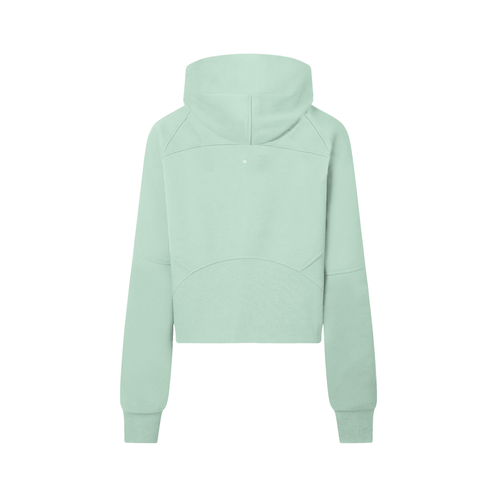 Cropped Half-Zip Hoodie