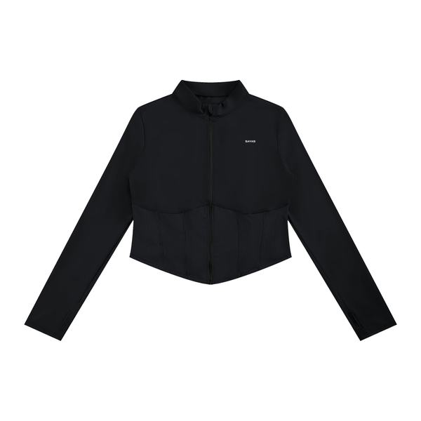 Sayas Women's Slim Fit Full-Zip Jacket