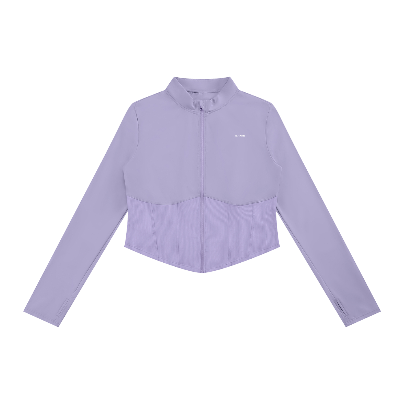 Sayas Women's Slim Fit Full-Zip Jacket