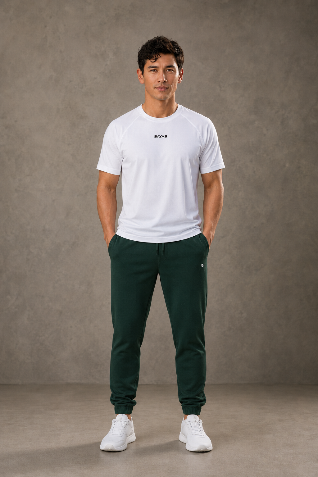 Sayas Foundation unisex pickleball joggers, loose fit with tapered ankle