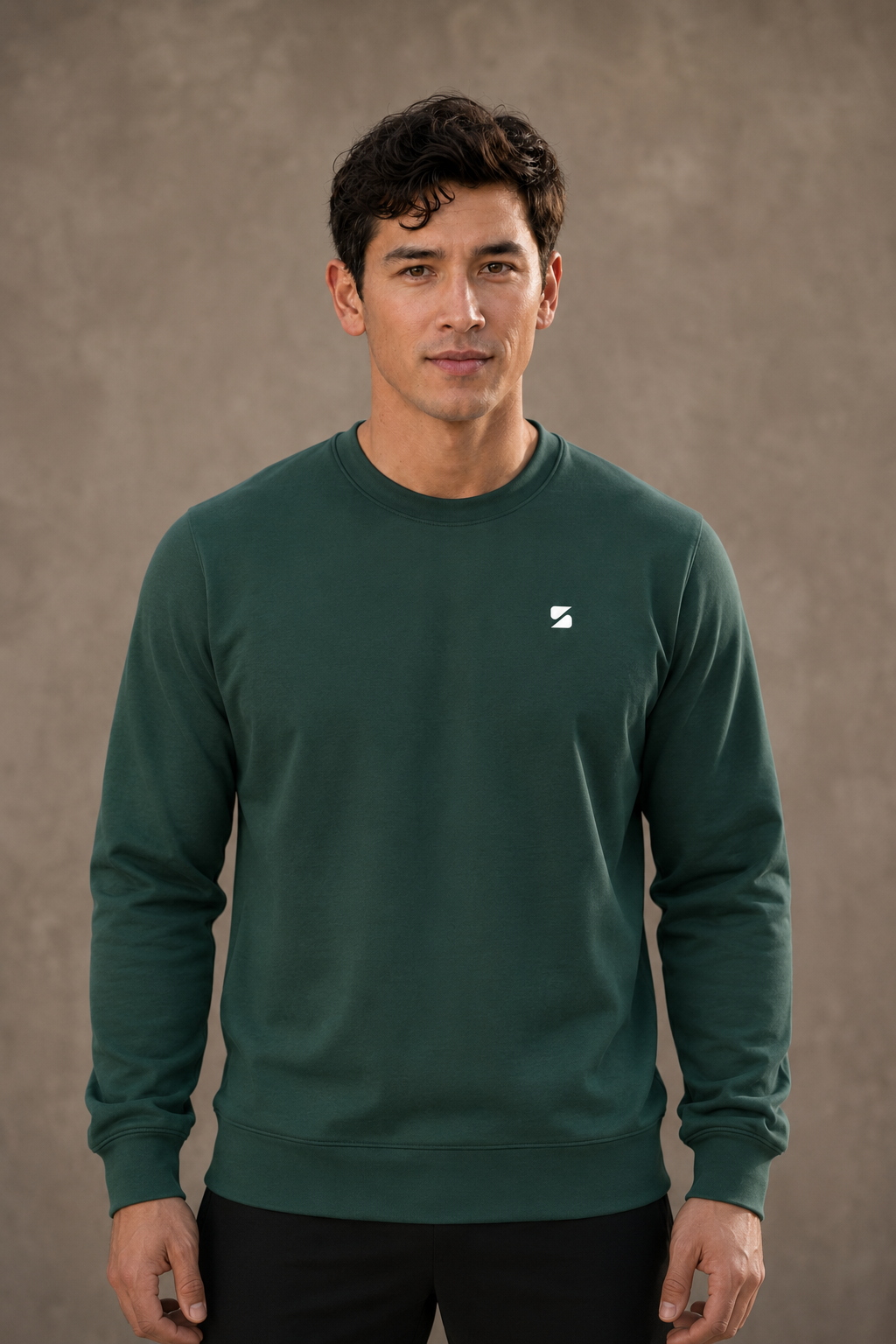 Sayas Essential pickleball sweatshirt, heavyweight unisex crewneck
