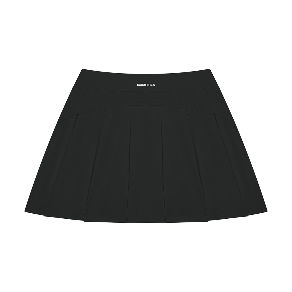 Sayas Apex women's pickleball skirt, high-rise A-line cut in stretch performance fabric, photo 7