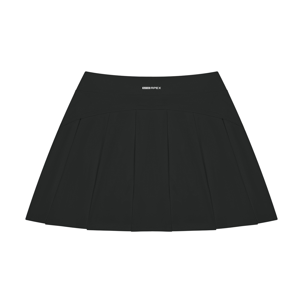 Sayas Apex women's pickleball skirt, high-rise A-line cut in stretch performance fabric, photo 7